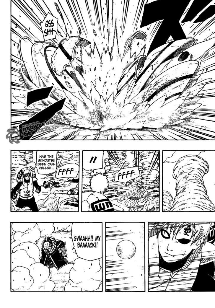 Naruto - Vol.59 Chapter 556 : Gaara Vs Mizukage