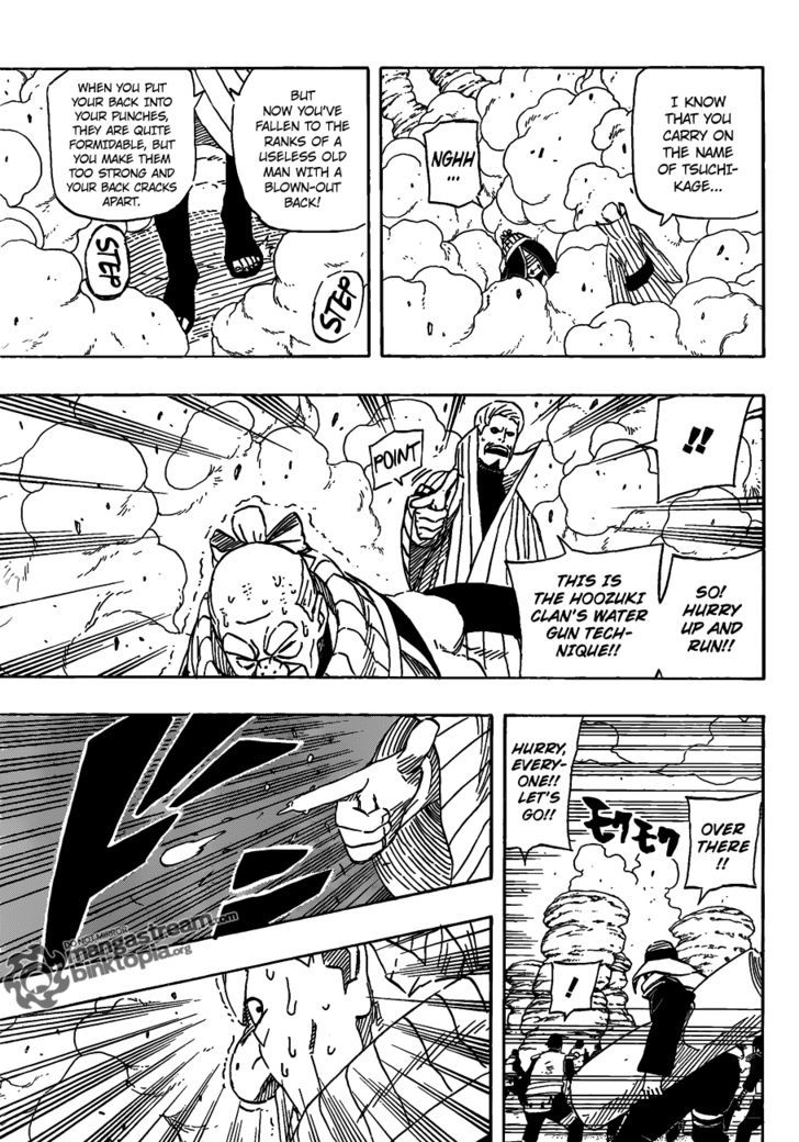 Naruto - Vol.59 Chapter 556 : Gaara Vs Mizukage