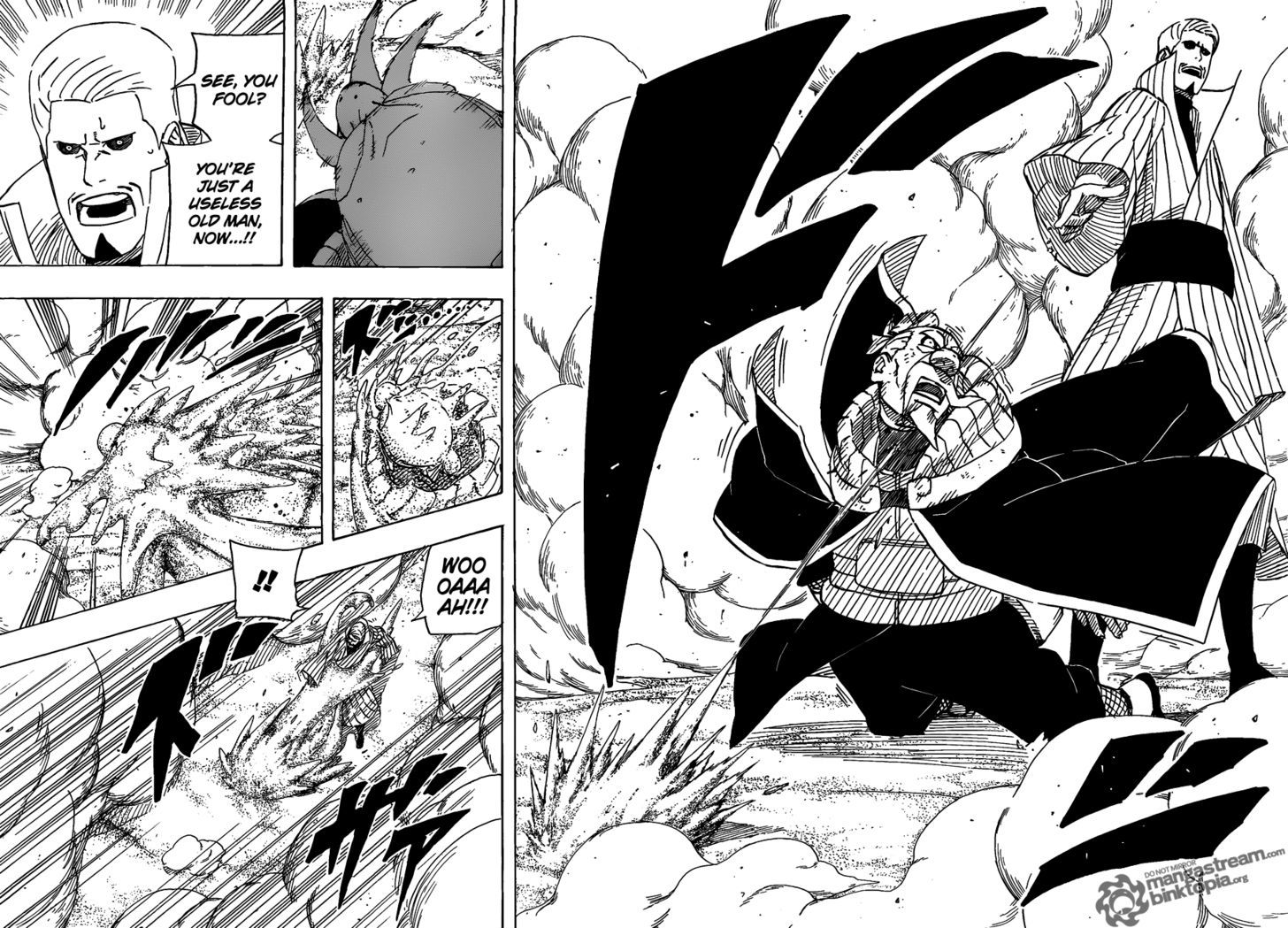 Naruto - Vol.59 Chapter 556 : Gaara Vs Mizukage