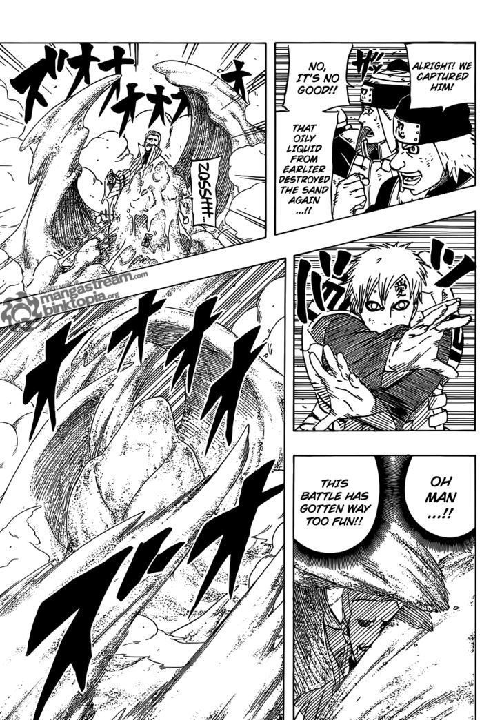 Naruto - Vol.59 Chapter 556 : Gaara Vs Mizukage