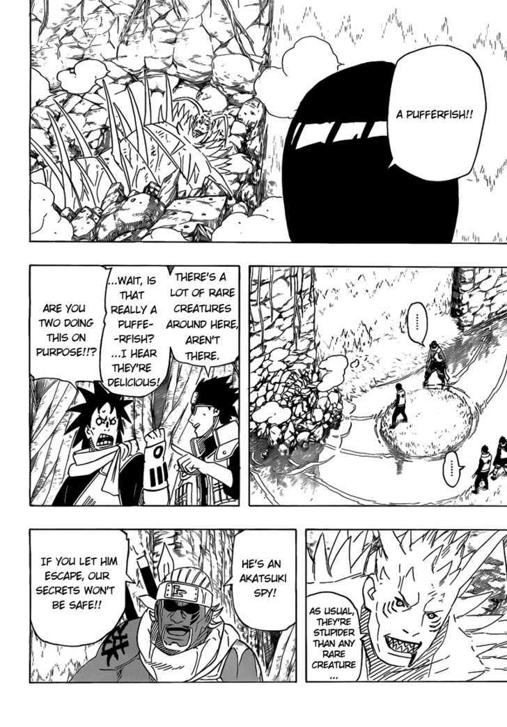 Naruto - Vol.54 Chapter 506 : Gai Vs. Kisame