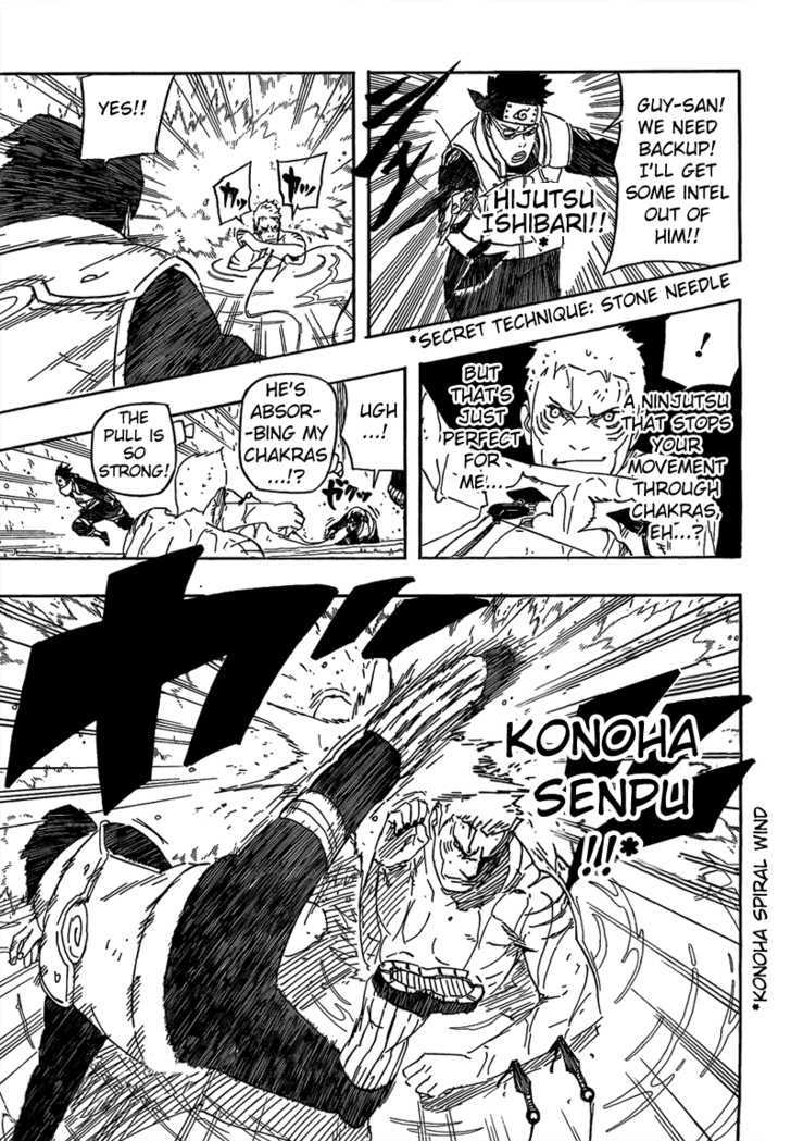 Naruto - Vol.54 Chapter 506 : Gai Vs. Kisame