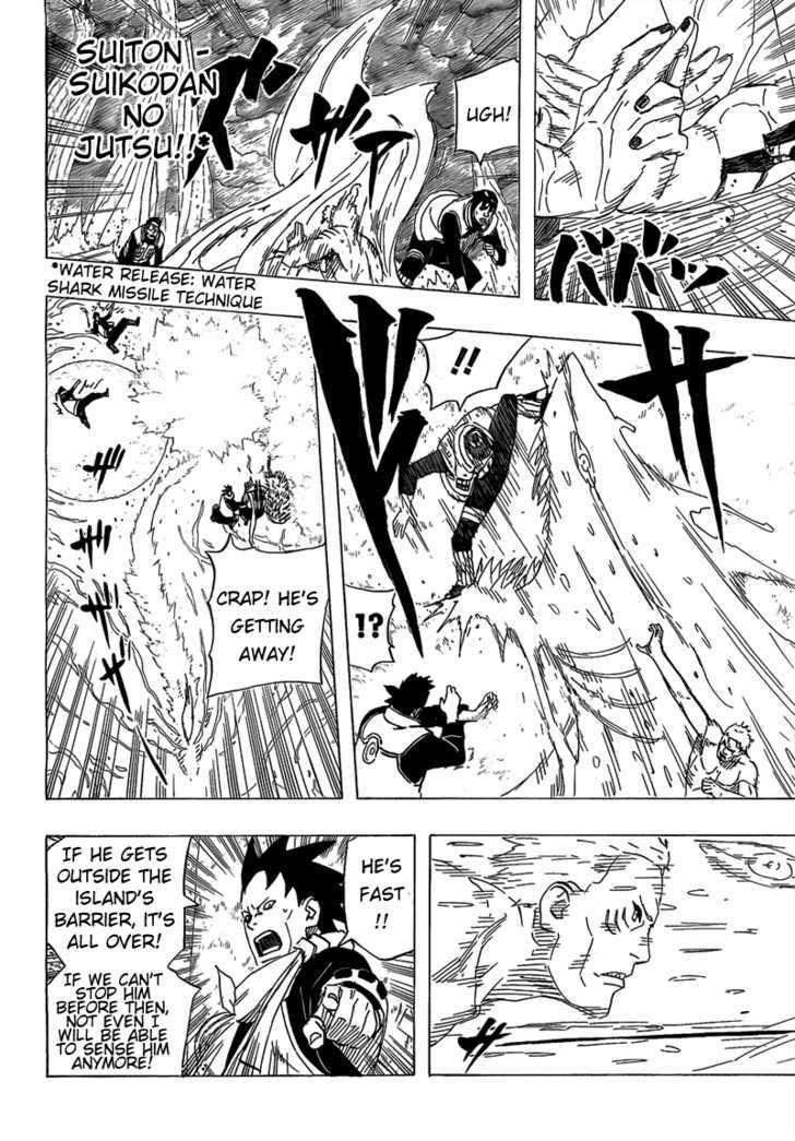 Naruto - Vol.54 Chapter 506 : Gai Vs. Kisame