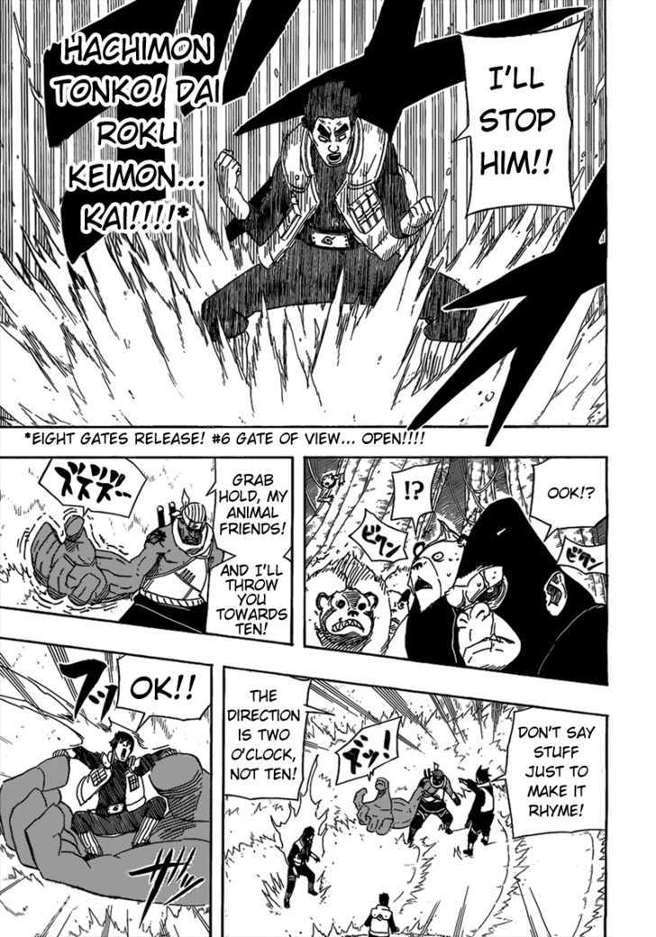 Naruto - Vol.54 Chapter 506 : Gai Vs. Kisame