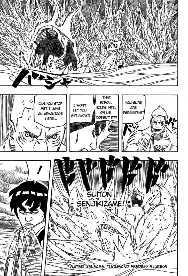 Naruto - Vol.54 Chapter 506 : Gai Vs. Kisame