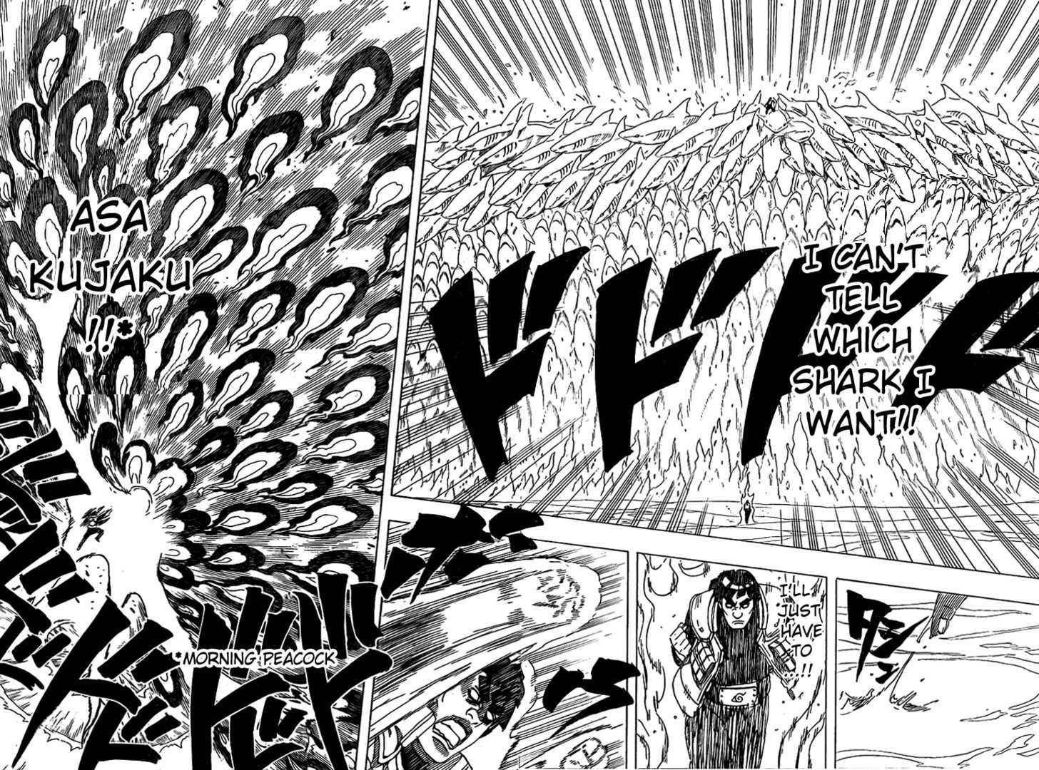 Naruto - Vol.54 Chapter 506 : Gai Vs. Kisame