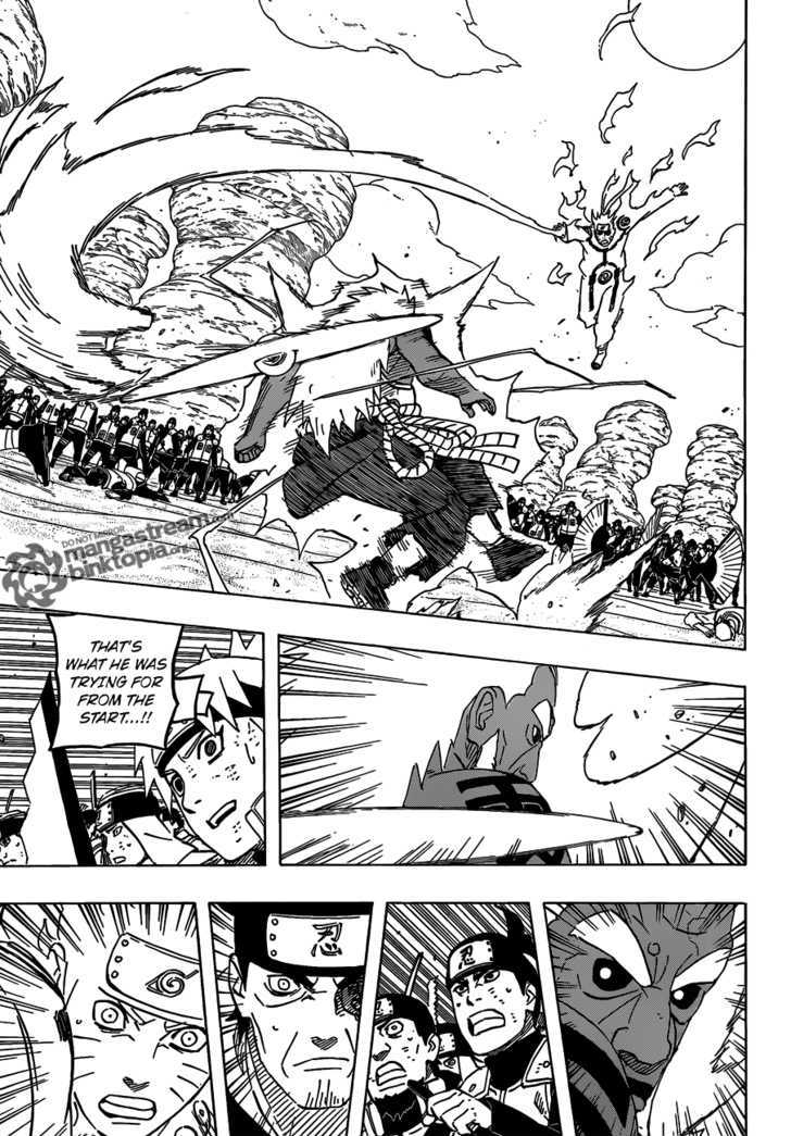 Naruto - Vol.58 Chapter 554 : The Rasenshuriken's Limit..!!