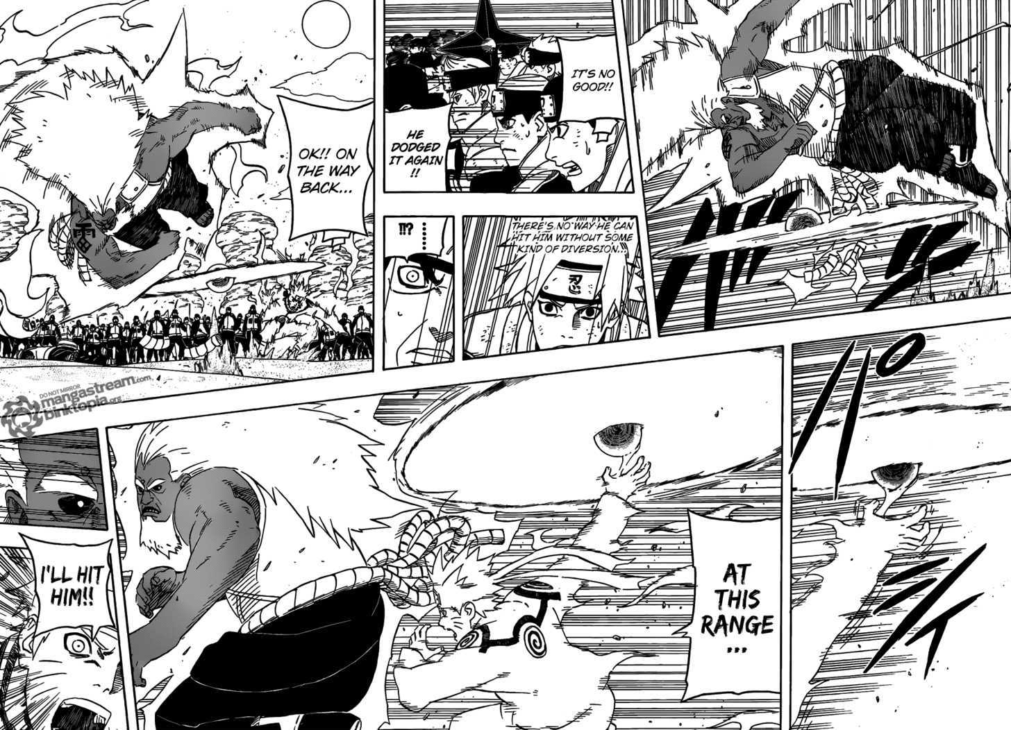 Naruto - Vol.58 Chapter 554 : The Rasenshuriken's Limit..!!