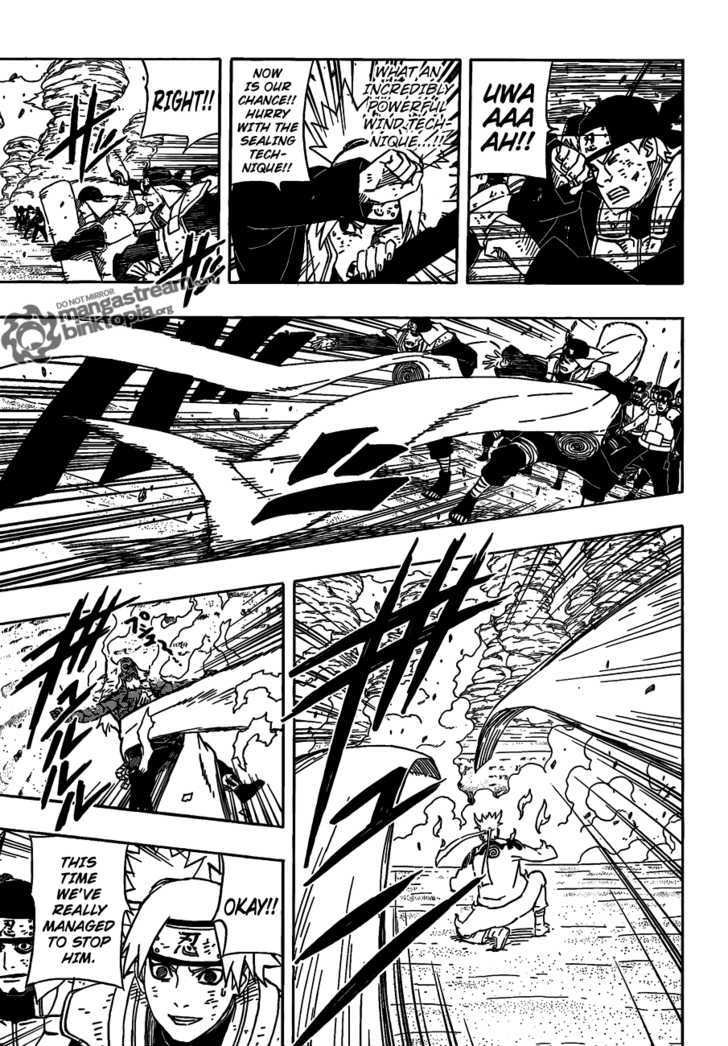 Naruto - Vol.58 Chapter 554 : The Rasenshuriken's Limit..!!