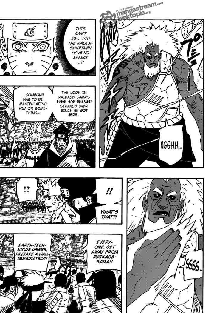 Naruto - Vol.58 Chapter 554 : The Rasenshuriken's Limit..!!