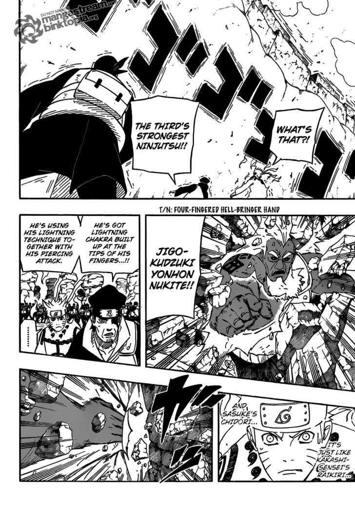 Naruto - Vol.58 Chapter 554 : The Rasenshuriken's Limit..!!