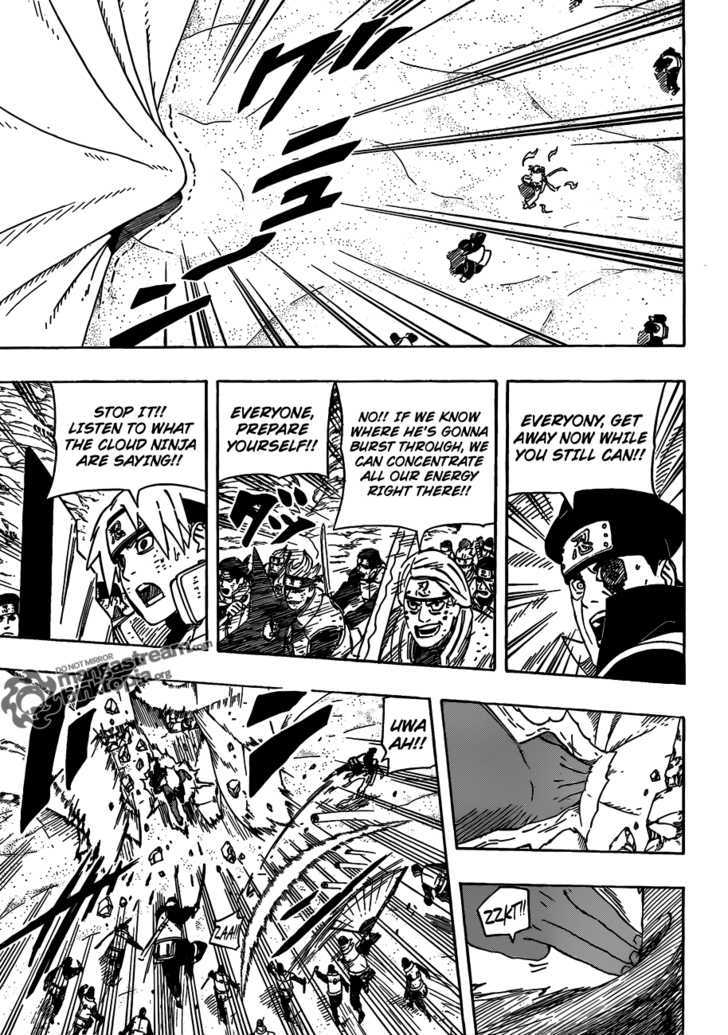 Naruto - Vol.58 Chapter 554 : The Rasenshuriken's Limit..!!