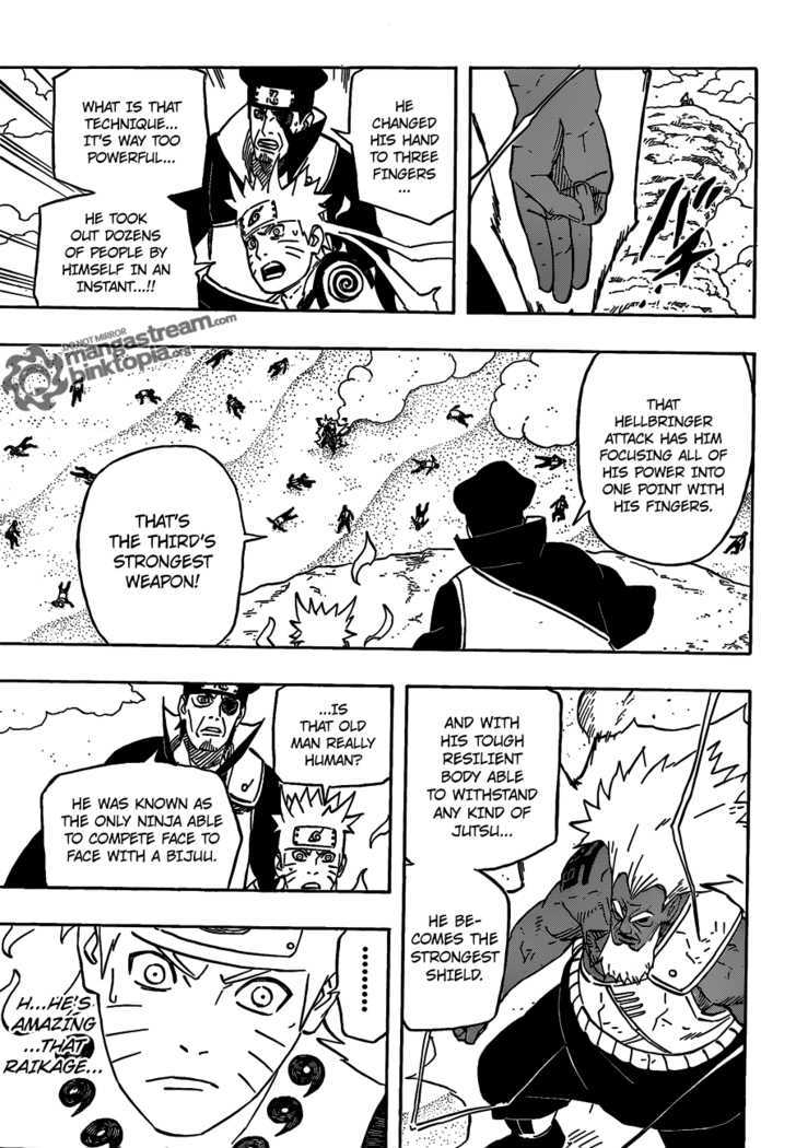 Naruto - Vol.58 Chapter 554 : The Rasenshuriken's Limit..!!