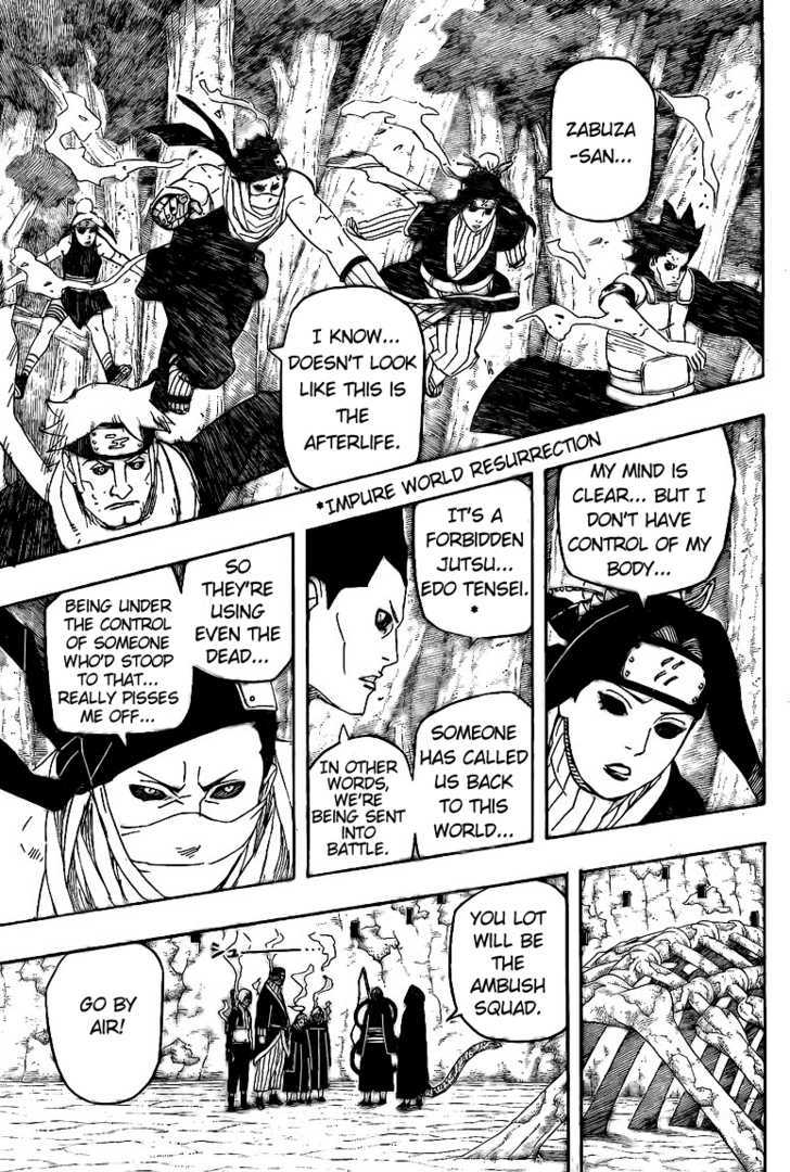 Naruto - Vol.55 Chapter 516 : Gaara's Speech