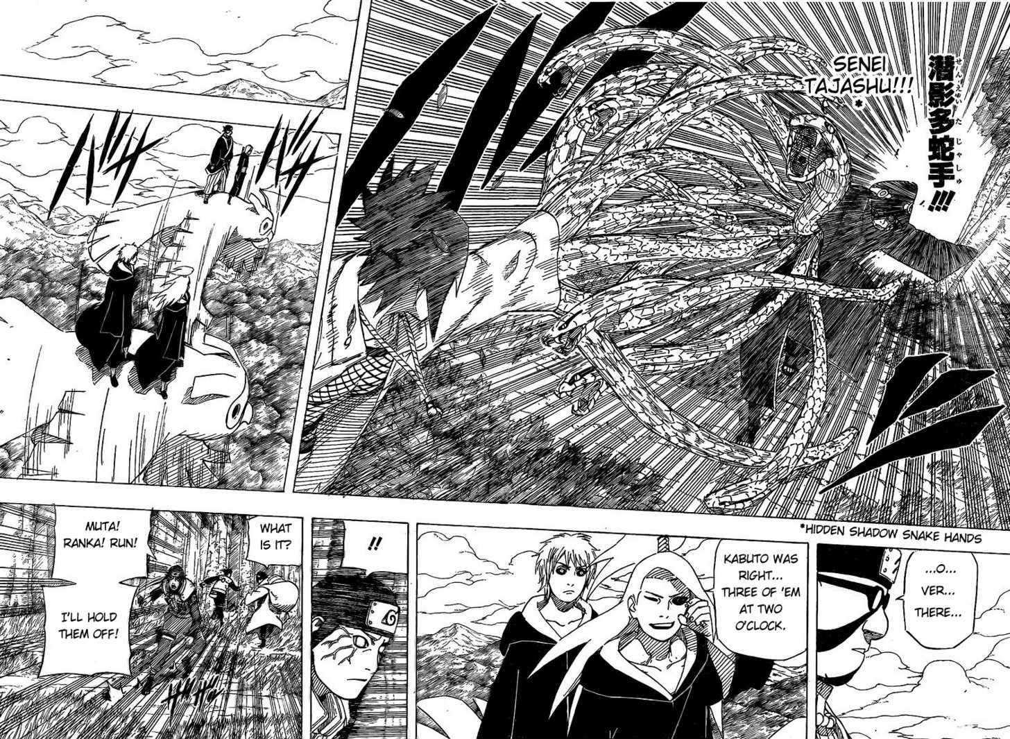 Naruto - Vol.55 Chapter 516 : Gaara's Speech