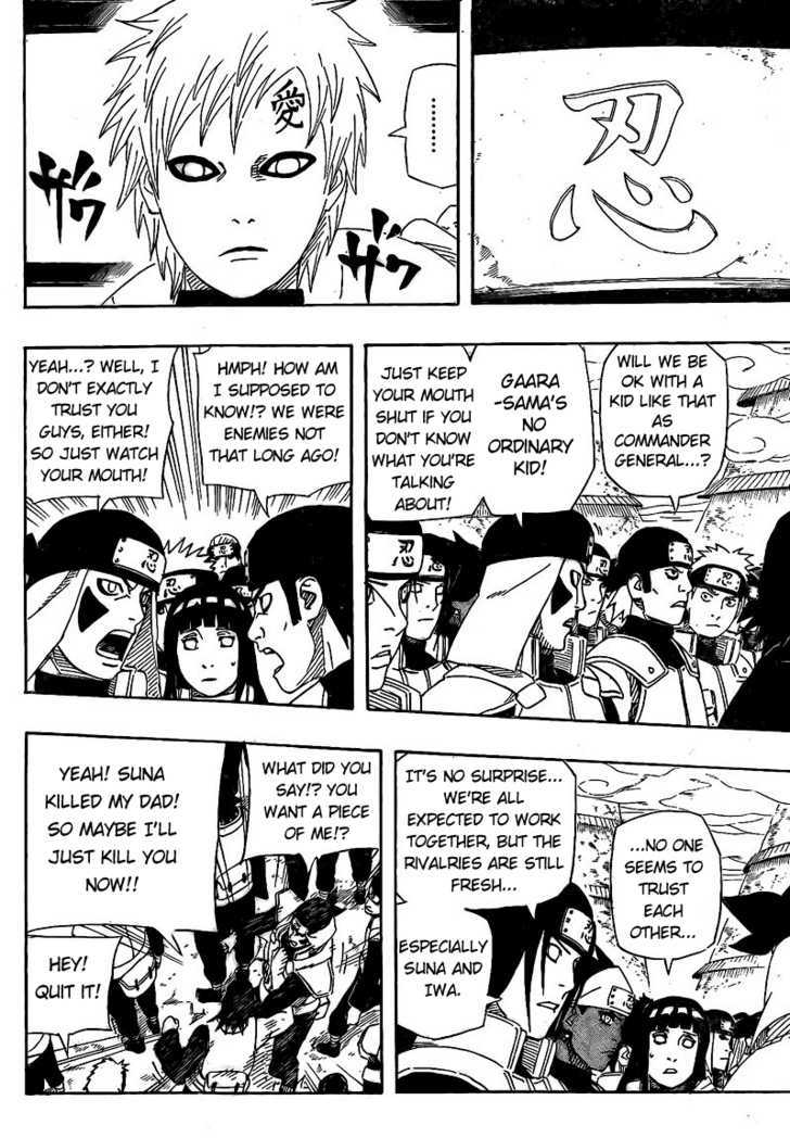 Naruto - Vol.55 Chapter 516 : Gaara's Speech