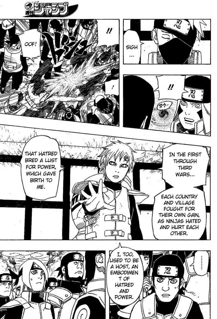 Naruto - Vol.55 Chapter 516 : Gaara's Speech