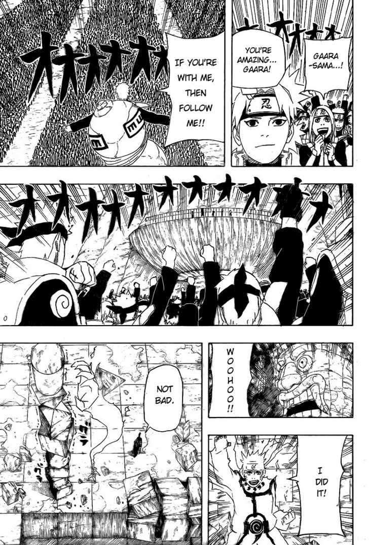 Naruto - Vol.55 Chapter 516 : Gaara's Speech