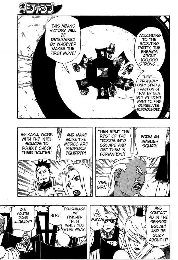 Naruto - Vol.55 Chapter 515 : The Beginning Of The Great War!