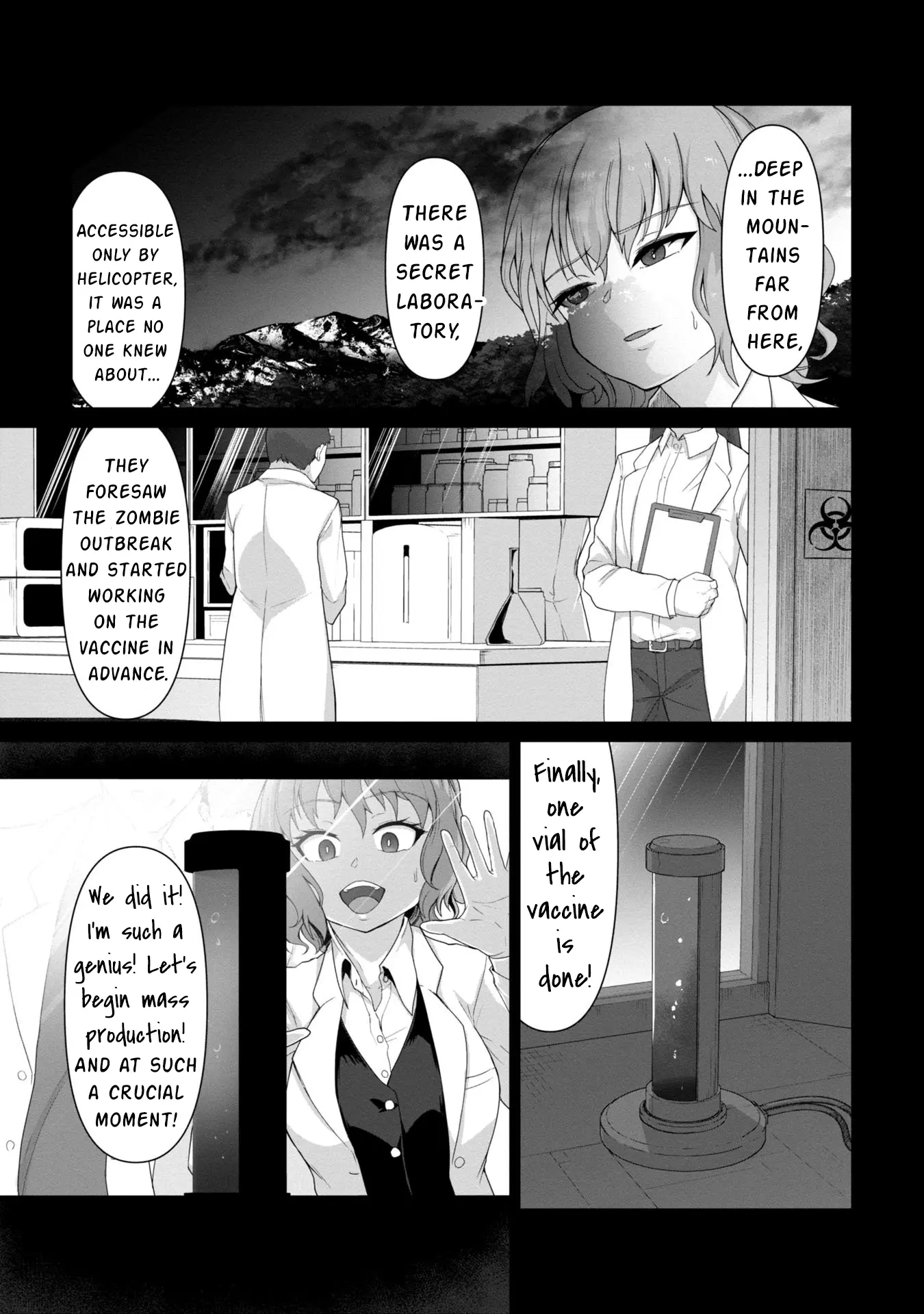 Ore No Vaccine Dake Ga Zonbi-Ka Shita Sekai O Sukueru - Chapter 1: Aishu Sunny Is At Her Limit