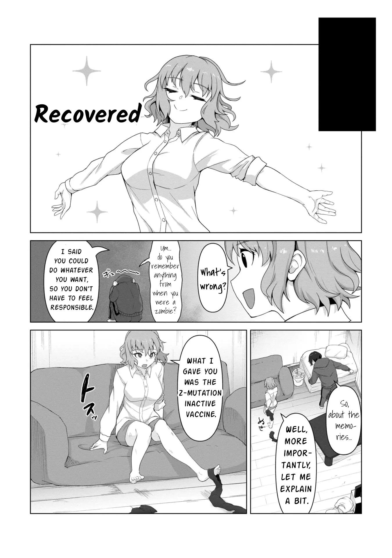 Ore No Vaccine Dake Ga Zonbi-Ka Shita Sekai O Sukueru - Chapter 1: Aishu Sunny Is At Her Limit