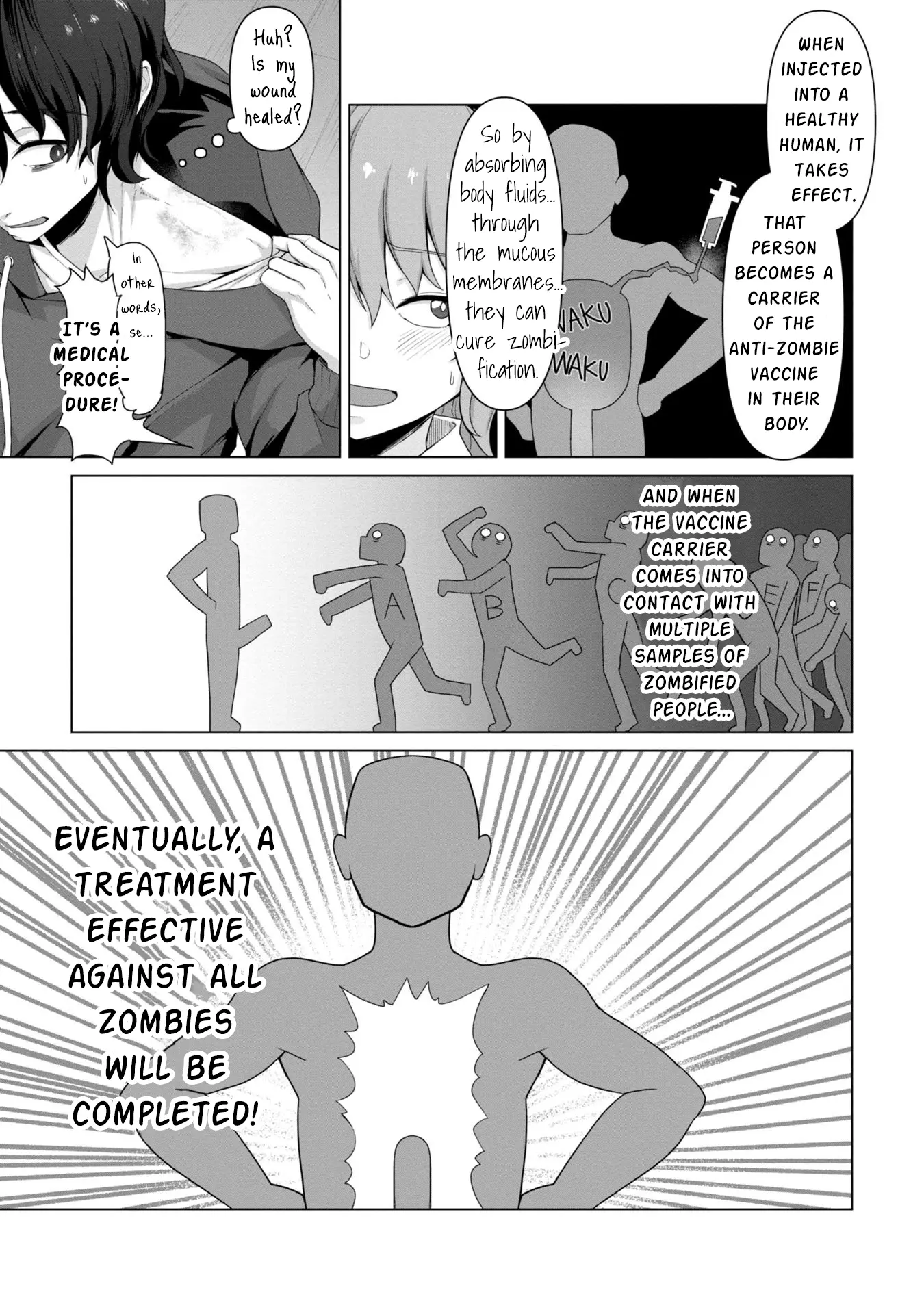 Ore No Vaccine Dake Ga Zonbi-Ka Shita Sekai O Sukueru - Chapter 1: Aishu Sunny Is At Her Limit