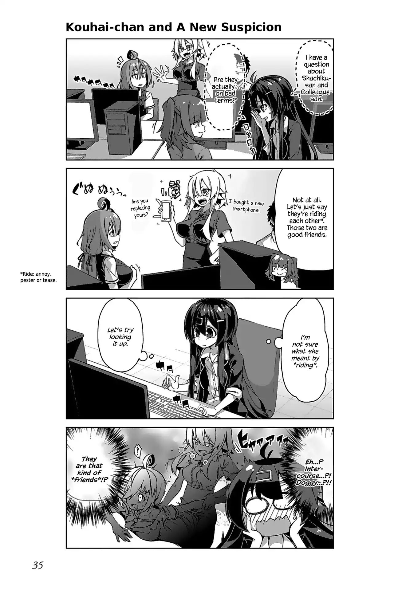 Ikinokore! Shachiku-Chan - Vol.2 Chapter 9: The Story Of Coworkers