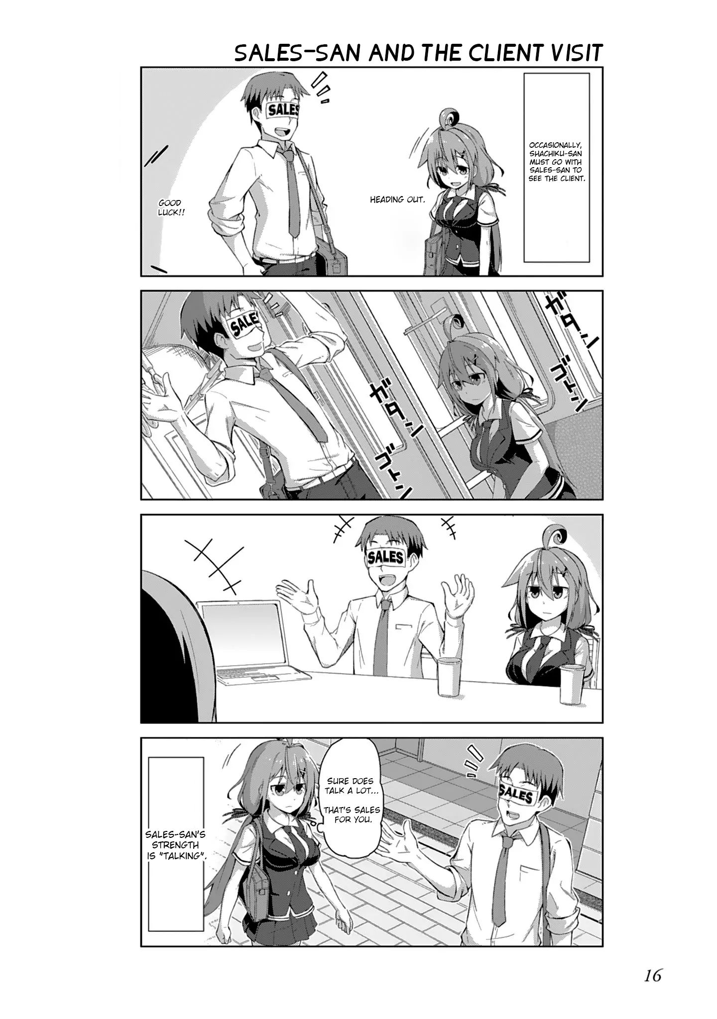 Ikinokore! Shachiku-Chan - Vol.1 Chapter 2: The Story Of Senpai