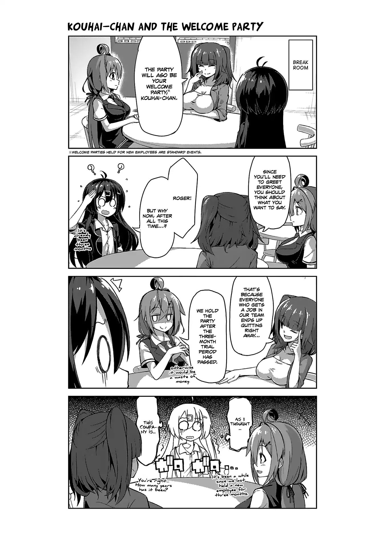 Ikinokore! Shachiku-Chan - Vol.2 Chapter 7: The Story Of A Fun Drinking Party