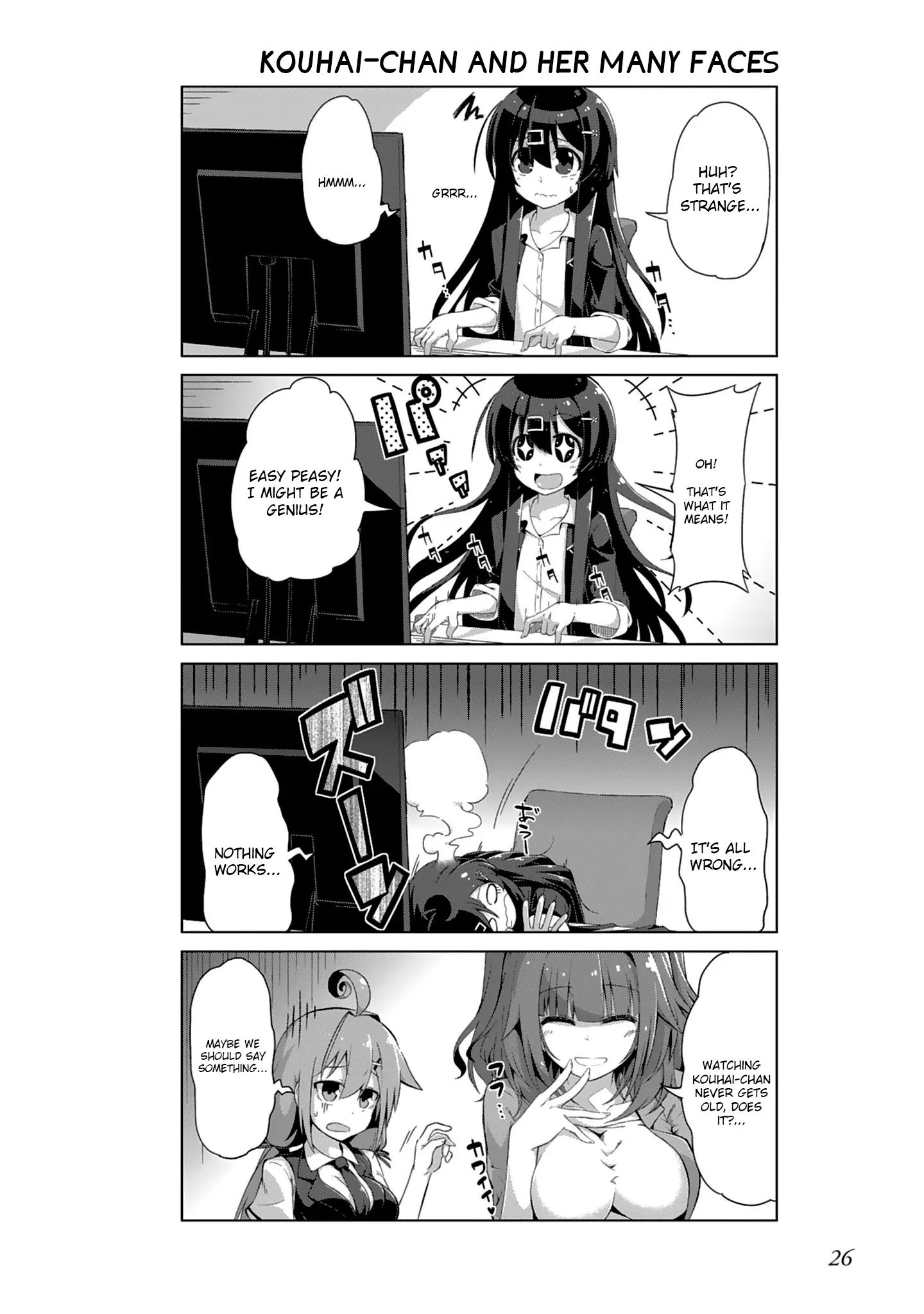 Ikinokore! Shachiku-Chan - Vol.1 Chapter 3: The Story Of Kouhai