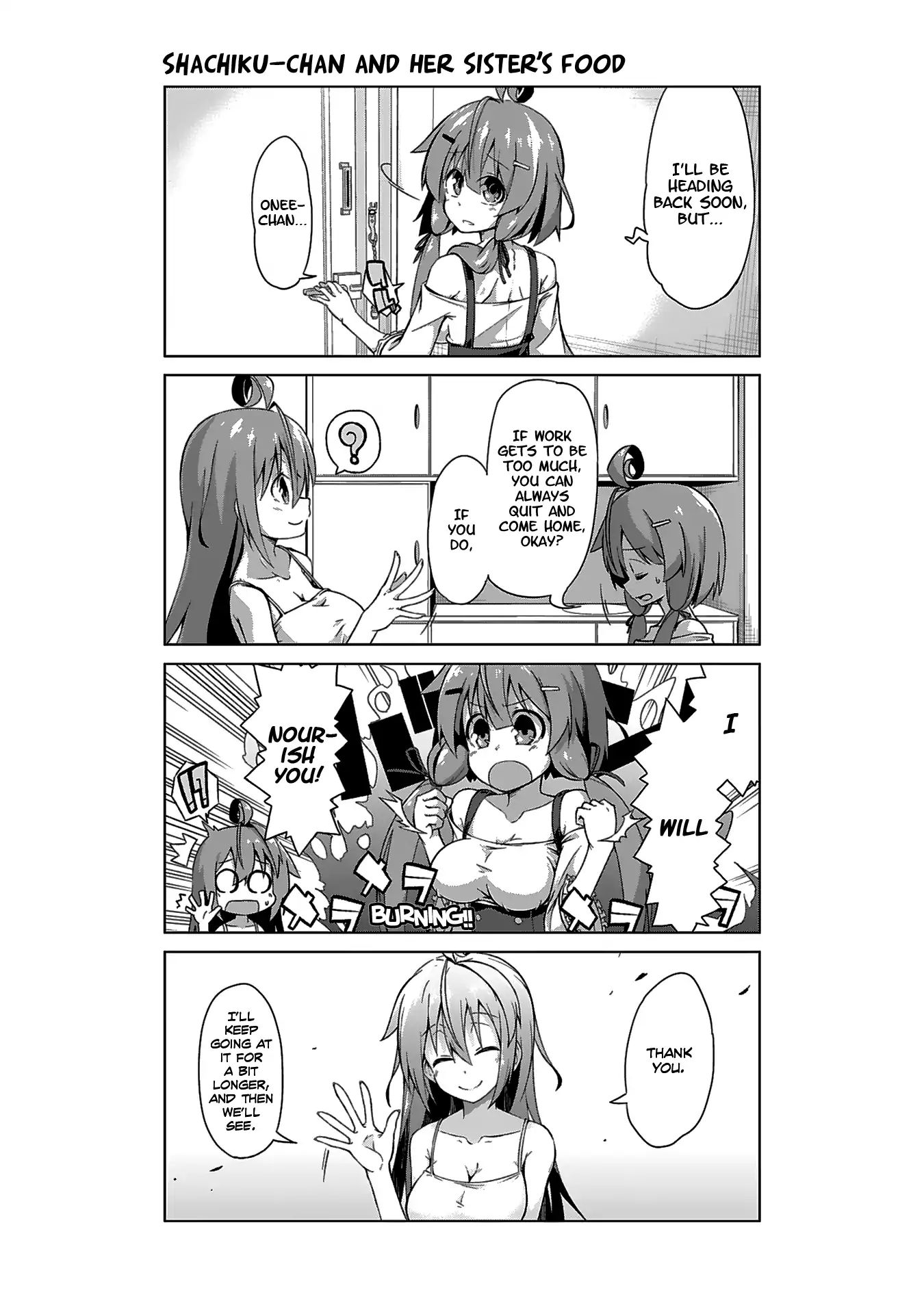 Ikinokore! Shachiku-Chan - Vol.2 Chapter 8: The Story Of Everyone S Day Off