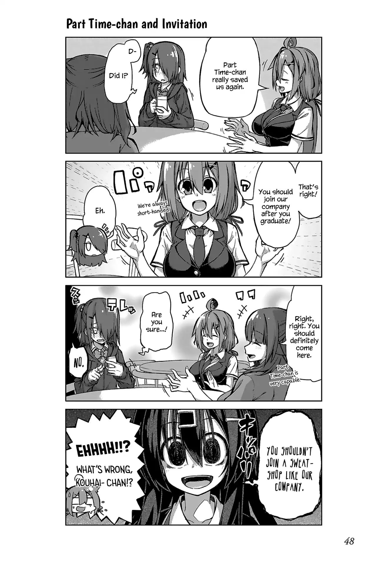 Ikinokore! Shachiku-Chan - Vol.2 Chapter 10: The Story Of The Student Part Timer