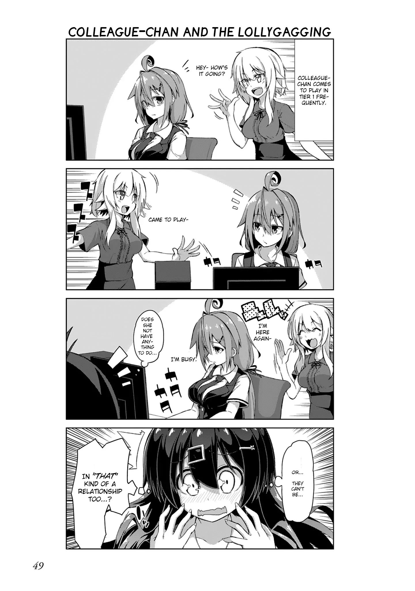 Ikinokore! Shachiku-Chan - Vol.1 Chapter 5: The Story Of The Colleague