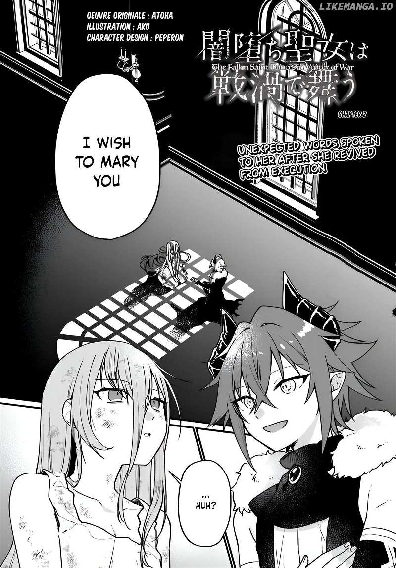 Yami Ochi Seijou Wa Senka De Mau - Chapter 2