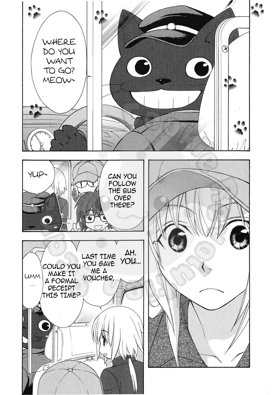 Wagaya No Oinarisama. - Chapter 45: In Pursuit! Black Cat-Taxi