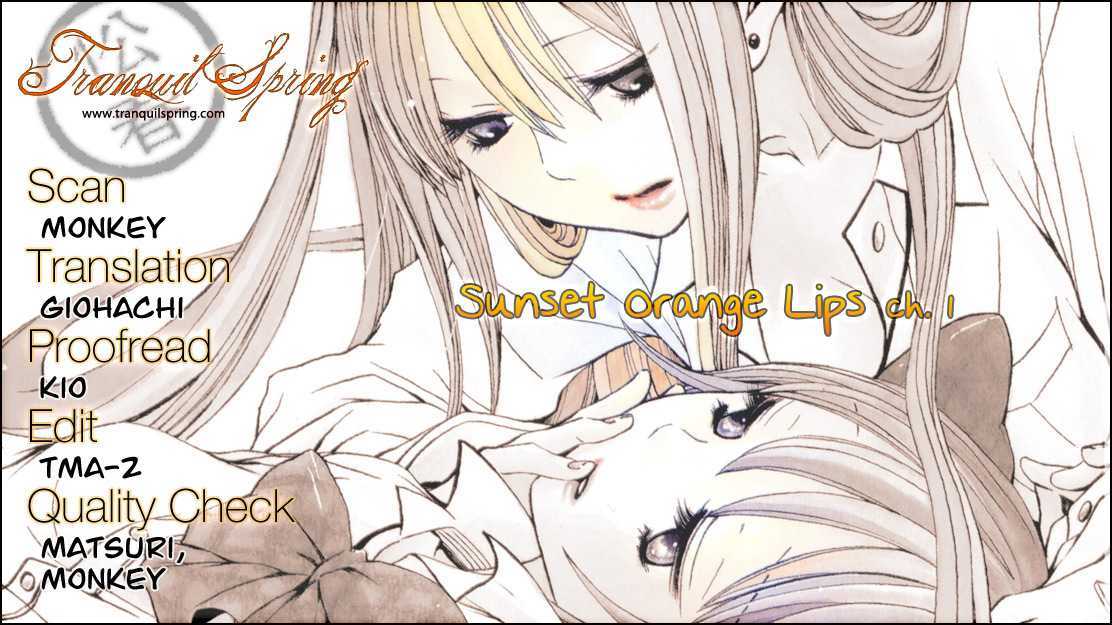 Kuchibiru Ni Suketa Orange - Vol.1 Chapter 1