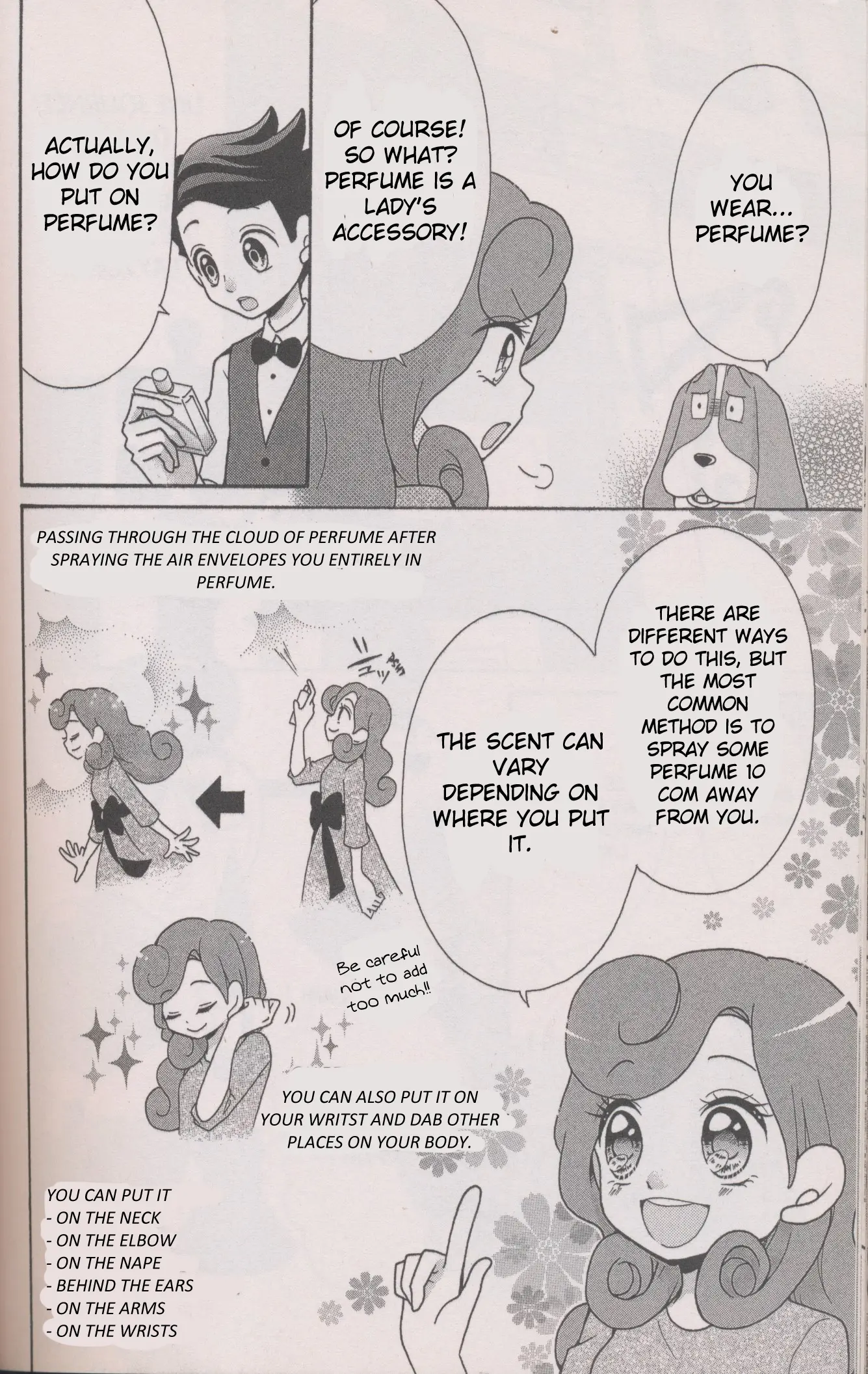 Layton Mystery Tanteisha: Katri No Nazotoki File - Vol.1 Chapter 4.75: Kat's Perfume Lesson