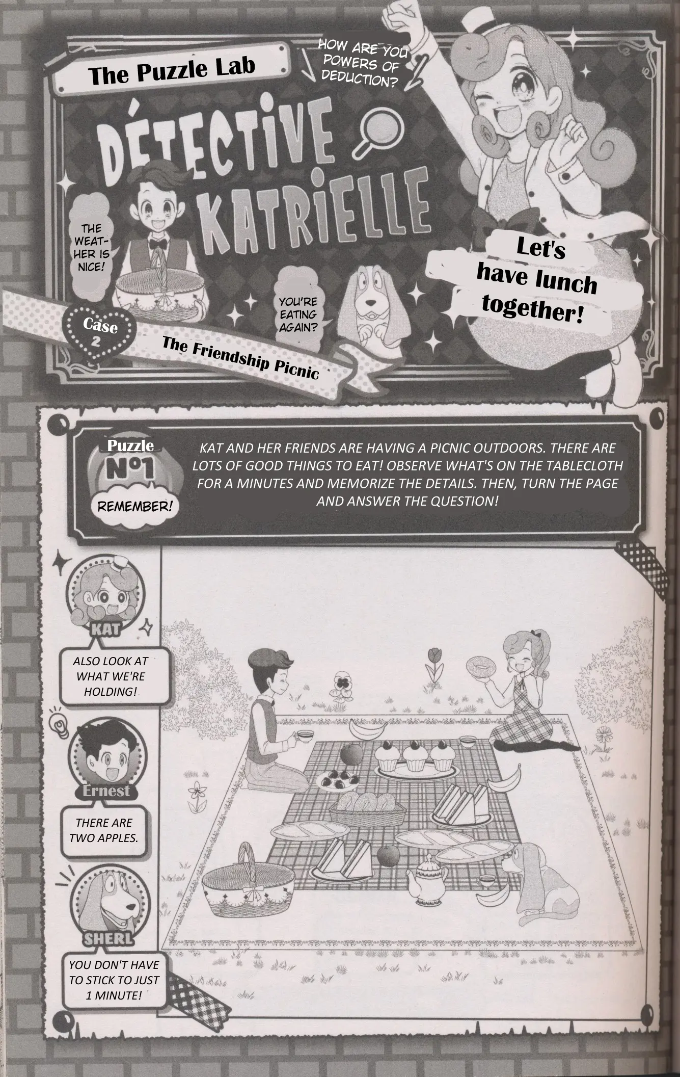 Layton Mystery Tanteisha: Katri No Nazotoki File - Vol.1 Chapter 2.5: The Friendship Picnic