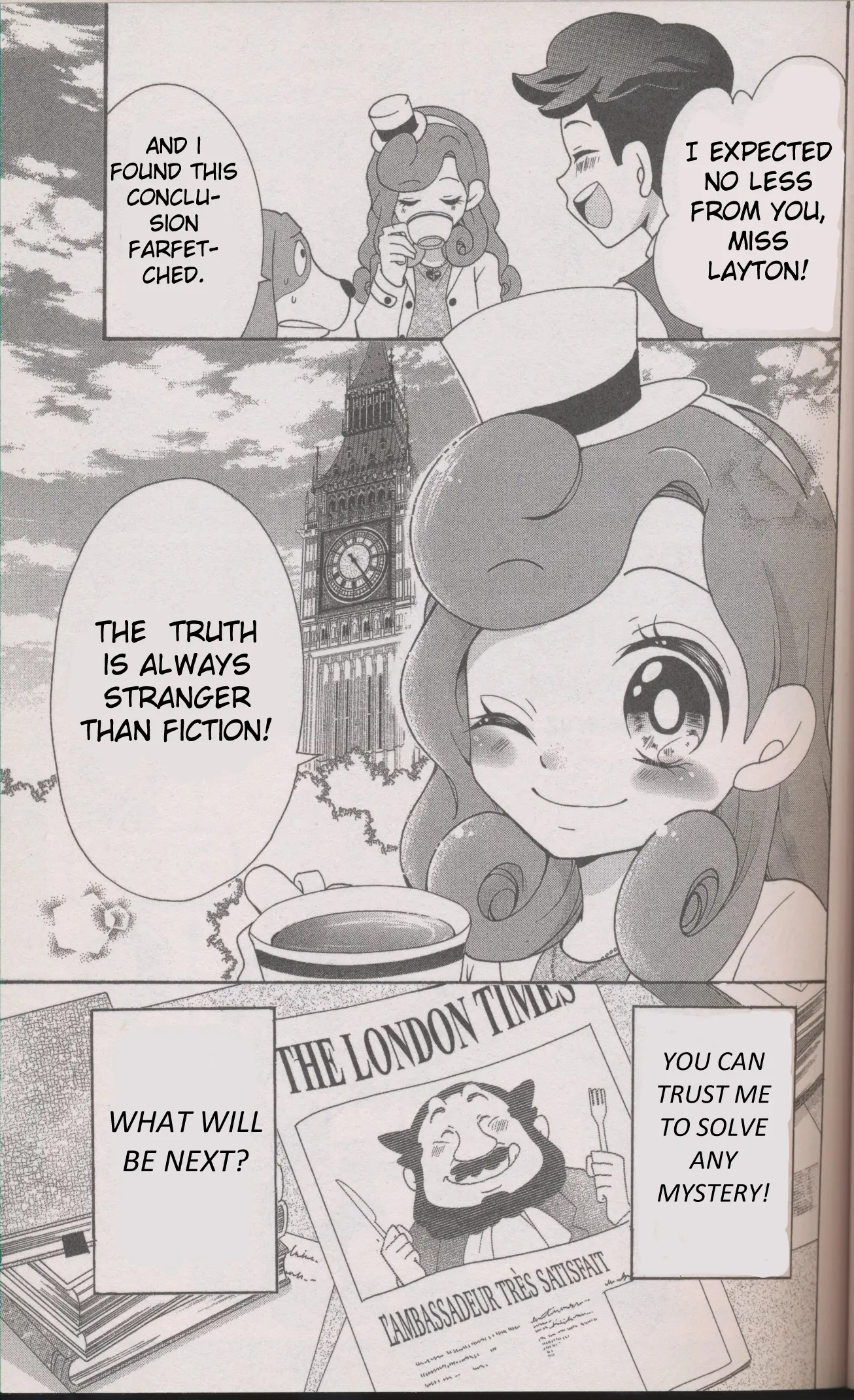 Layton Mystery Tanteisha: Katri No Nazotoki File - Vol.1 Chapter 1