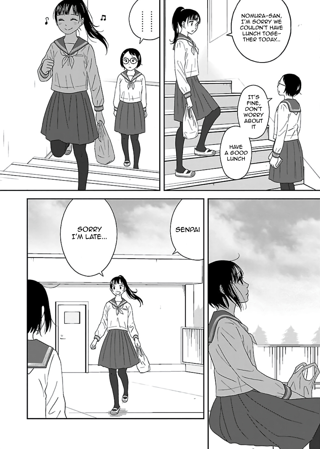 Atashi No Senpai - Vol.1 Chapter 3: Barrier