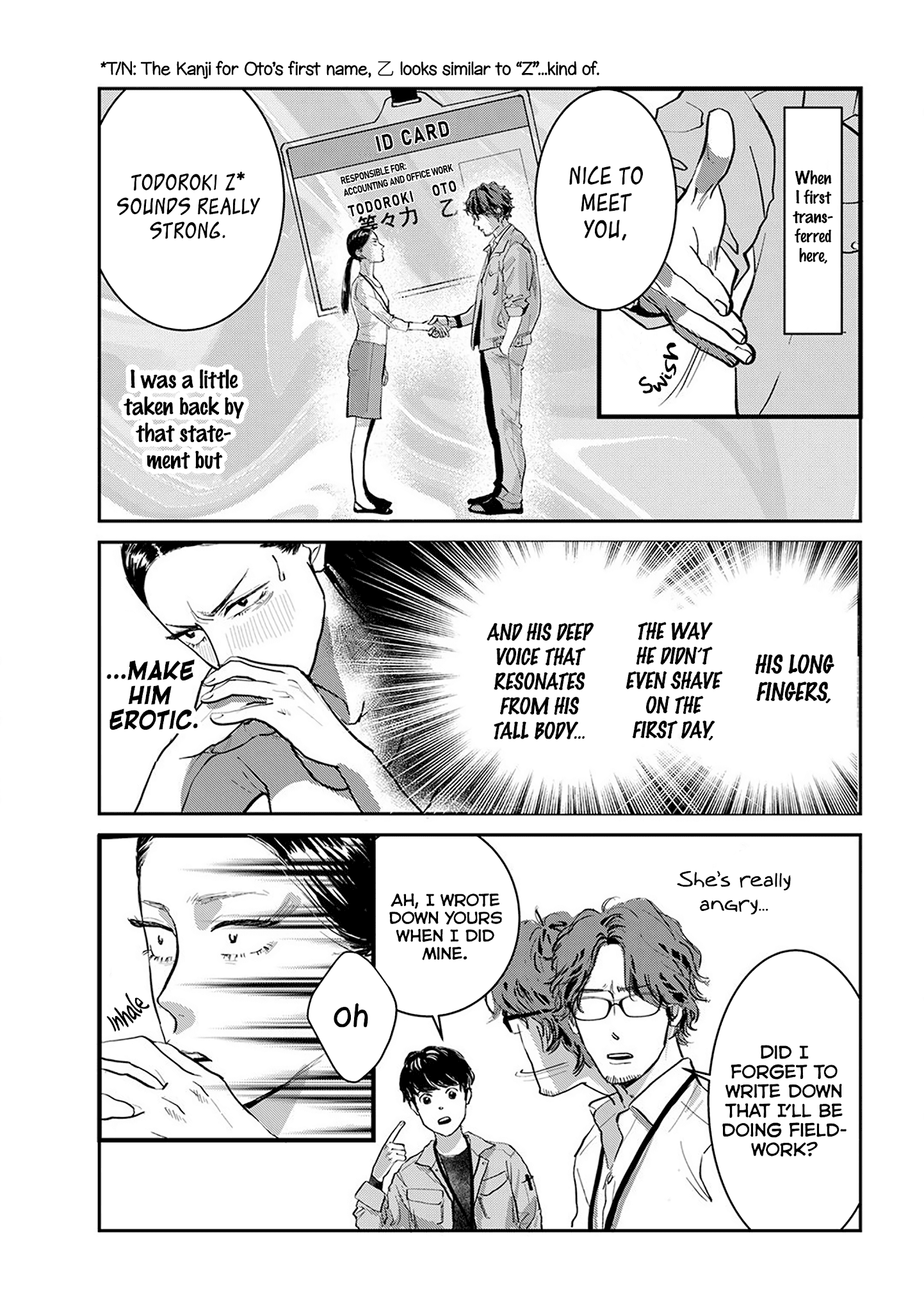 Me No Doku Sugiru Shokuba No Futari - Chapter 1: Episode 1