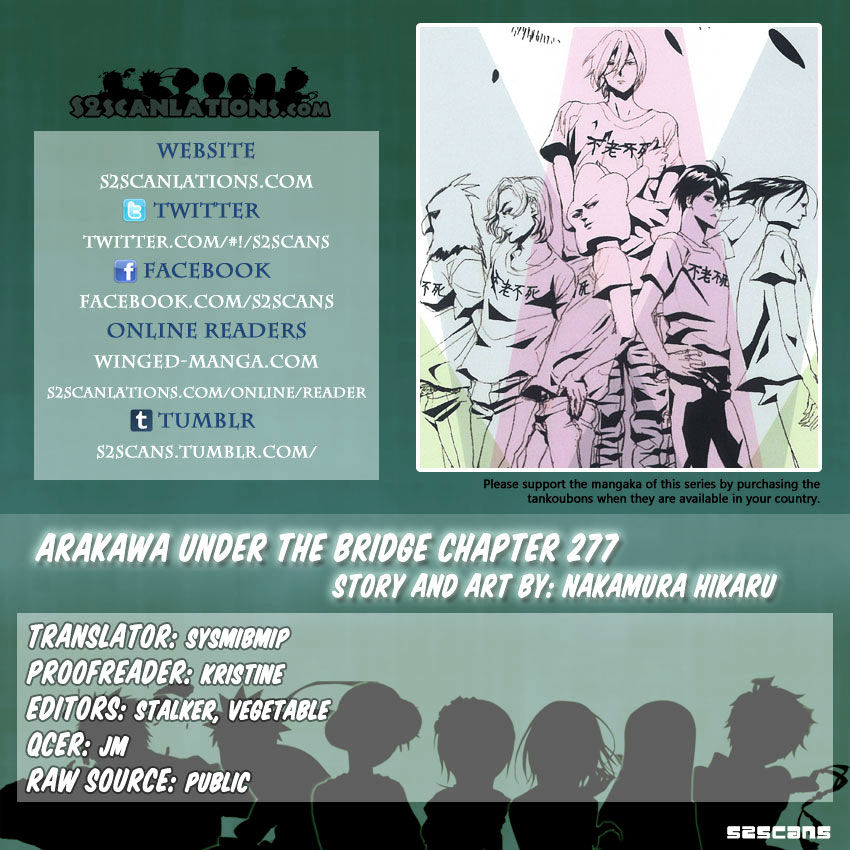 Arakawa Under The Bridge - Vol.10 Chapter 277