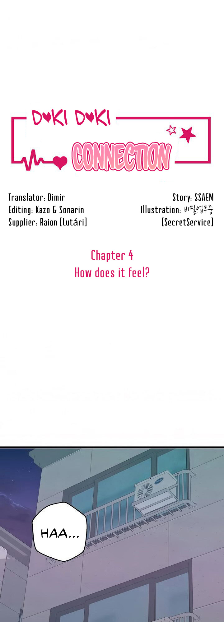 Doki Doki Connection - Chapter 4: How Does It Feel?