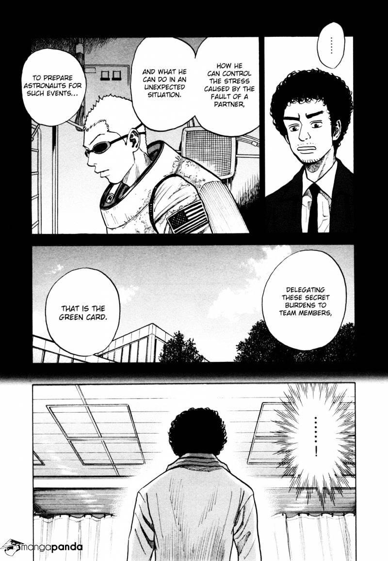 Uchuu Kyoudai - Chapter 33 : Green Card