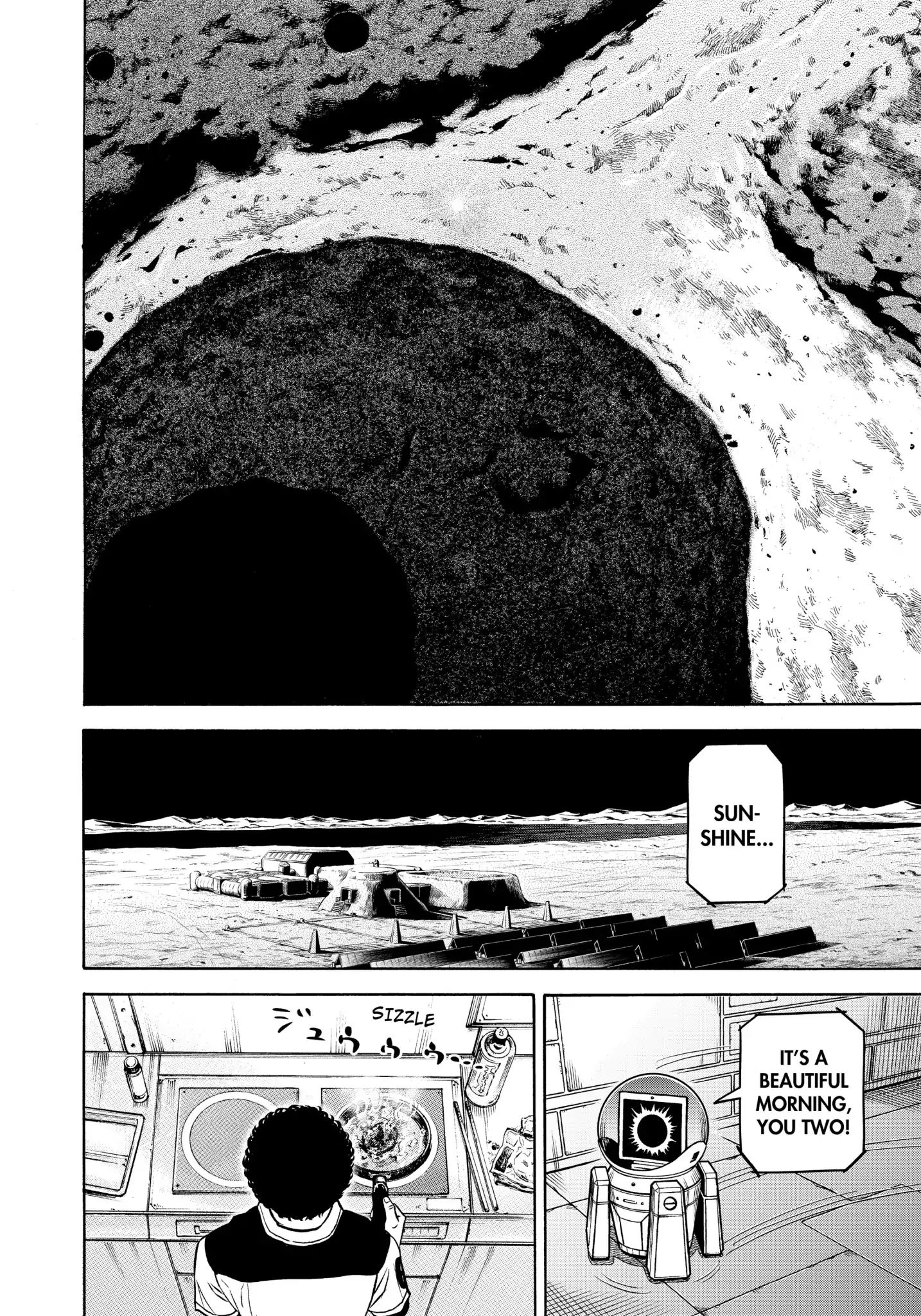 Uchuu Kyoudai - Chapter 340: De Gerlache Crater