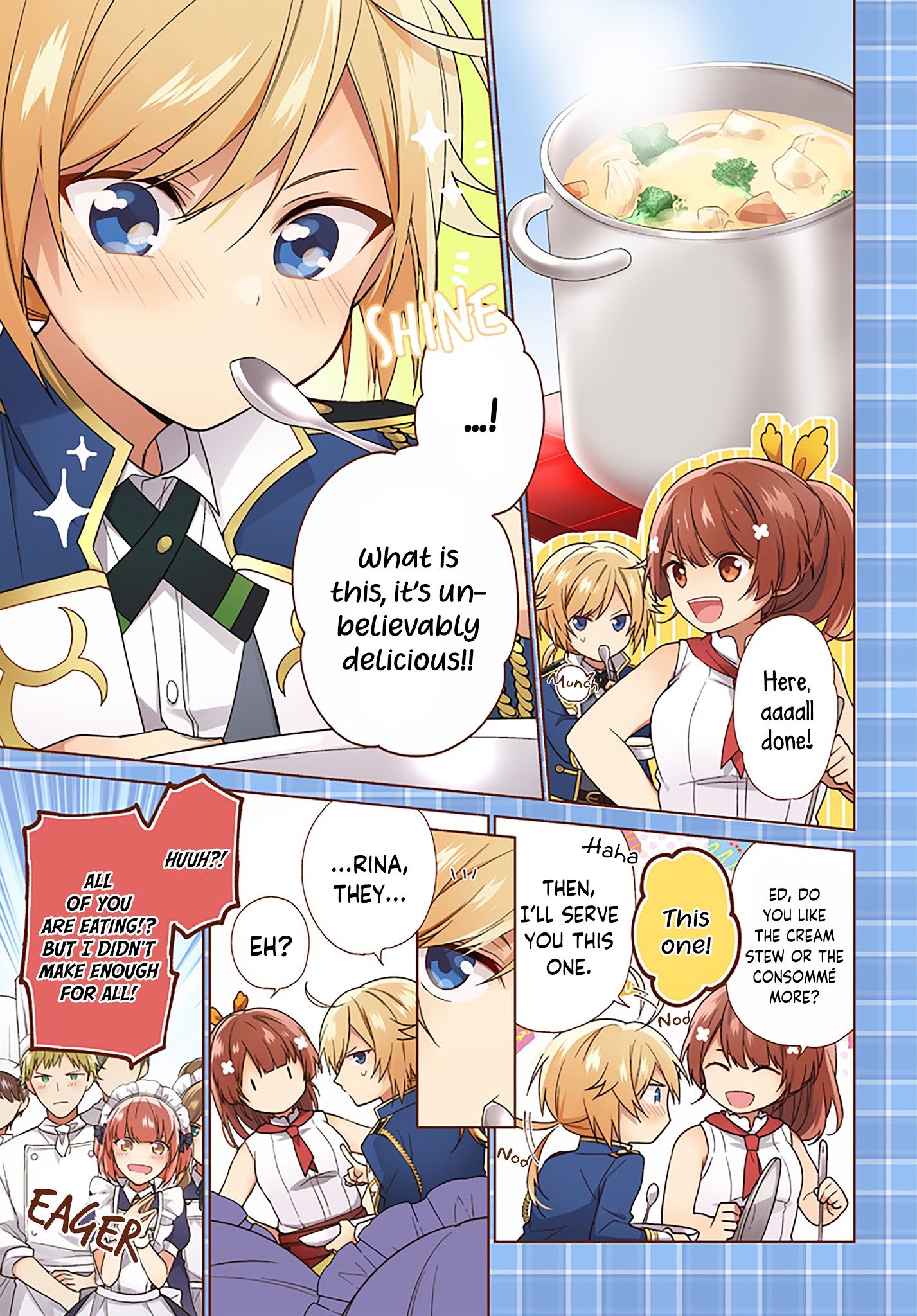 I'm Not The Saint, So I'll Just Leisurely Make Food At The Royal Palace - Chapter 1.1