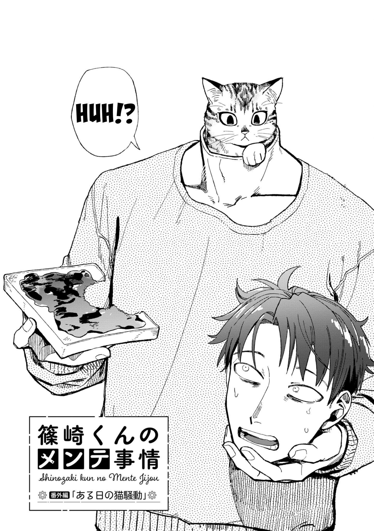 Shinozaki Kun No Mente Jijou - Vol.3 Chapter 12.6: The Cat Incident