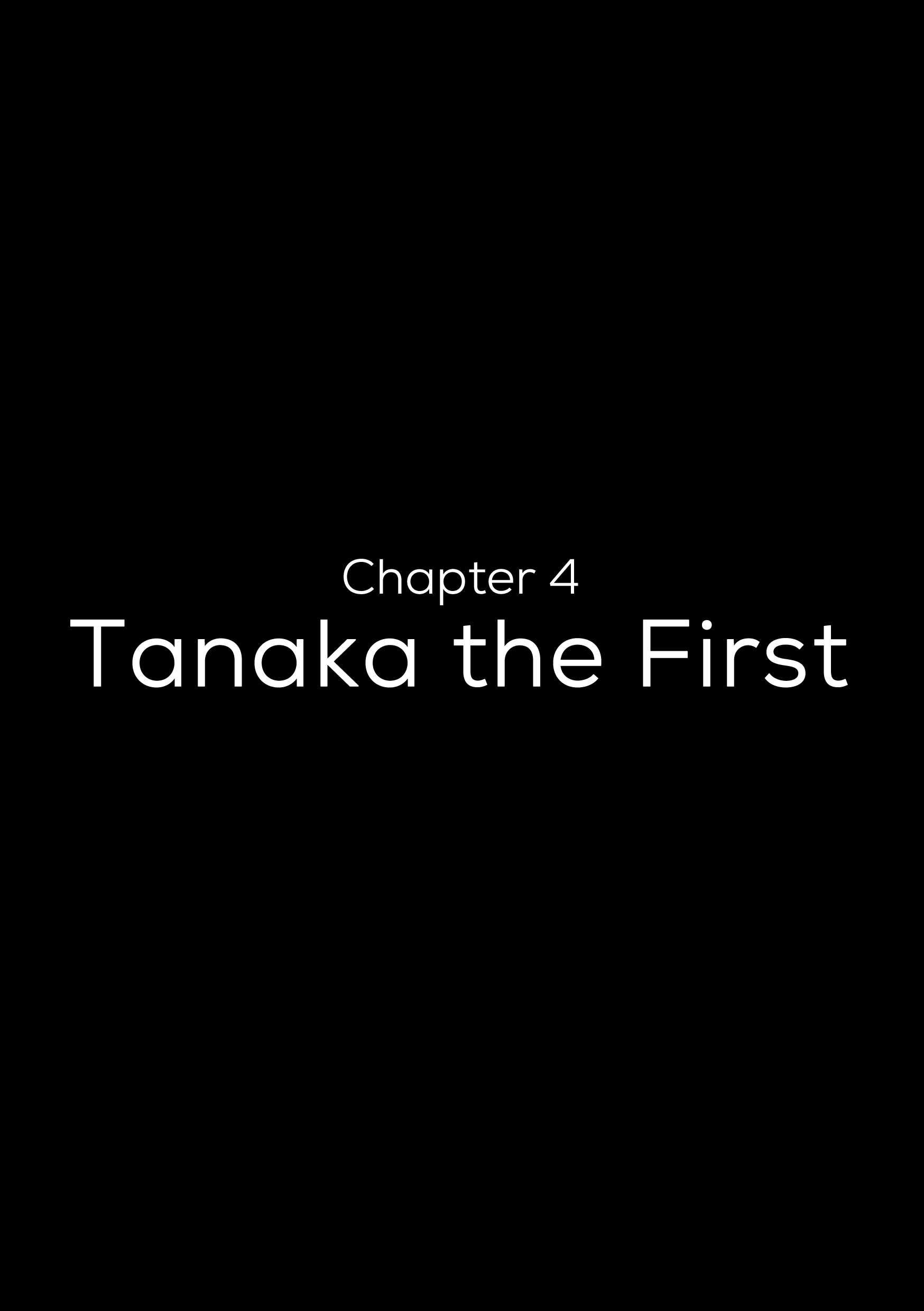 Kurayami Dance - Chapter 4: Tanaka The First