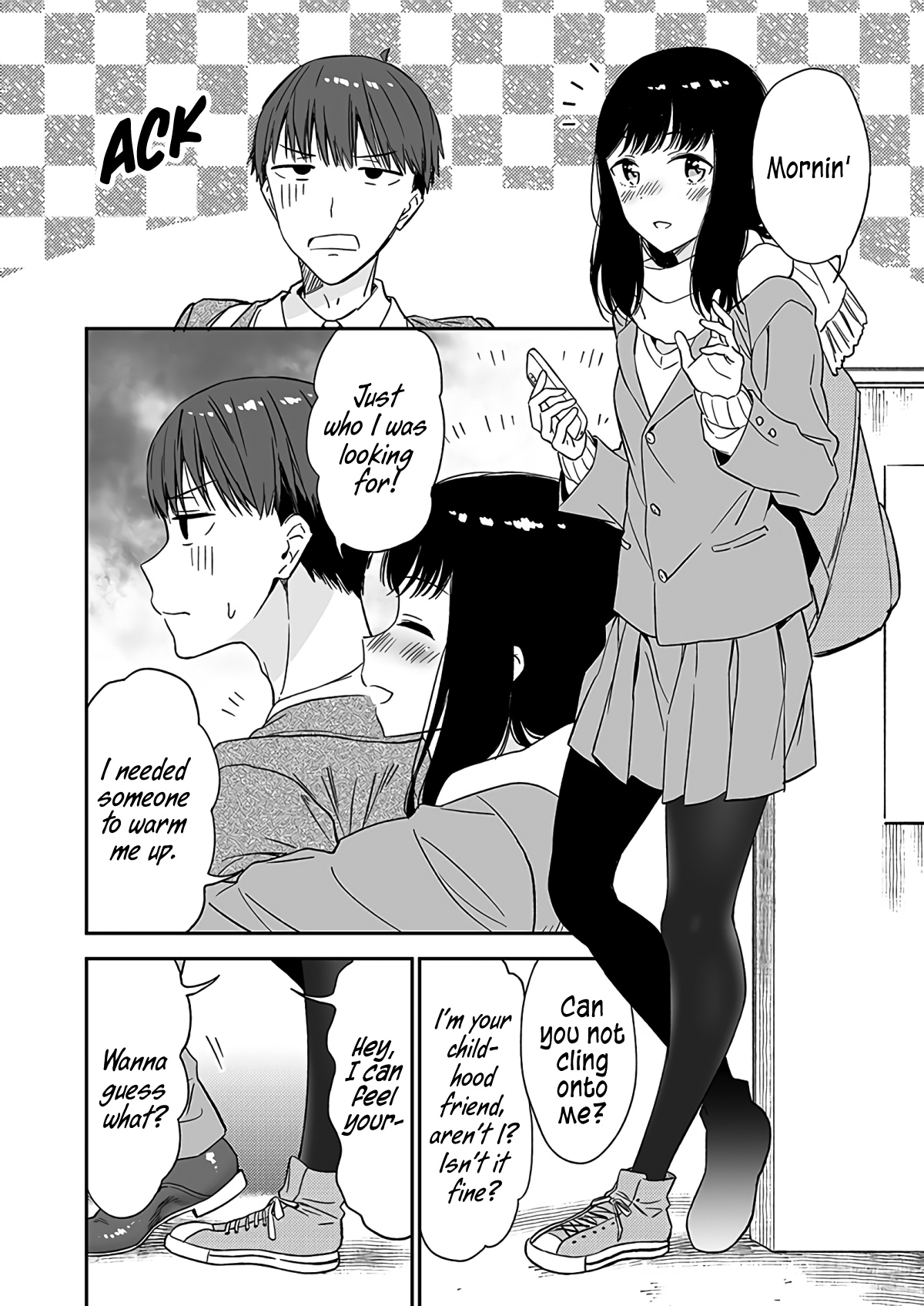 My Super Cute Childhood Friend Is Too Clingy - Chapter 1