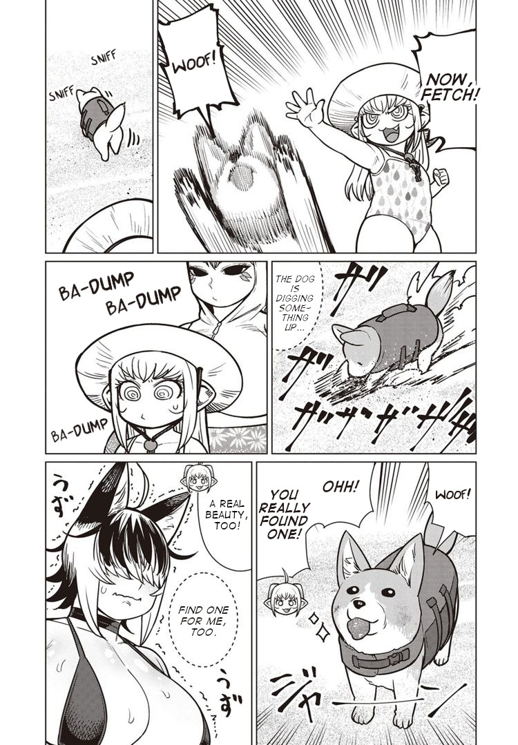 Elf-San Wa Yaserarenai. - Vol.8 Chapter 41: Appointment 41: Bulging Flesh Island Returns (Part 1)